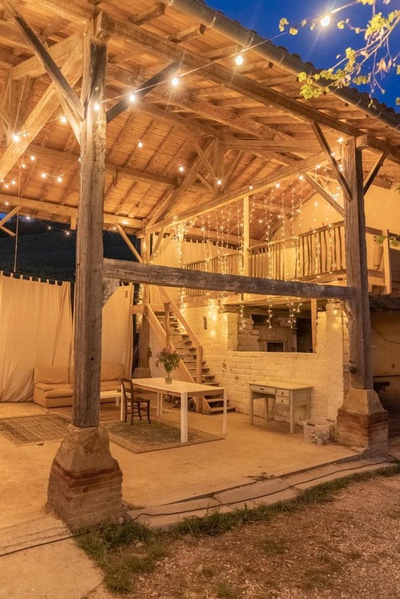 Villa Ferme Renovee Le Fossat Esterno foto