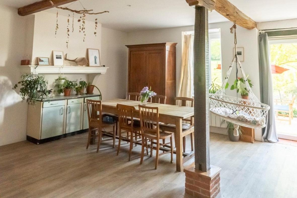 Villa Ferme Renovee Le Fossat Esterno foto